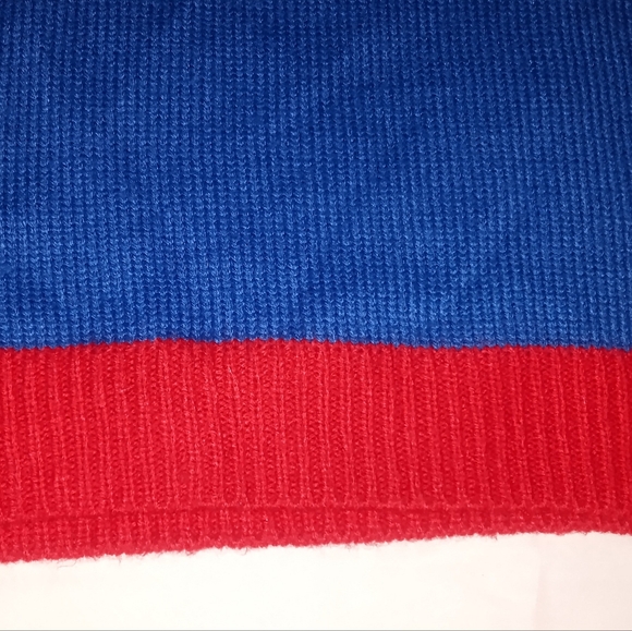 Vgt. Color Block Bow tie Present Ugly Christmas Sweater Size M/M - Picture 6 of 9